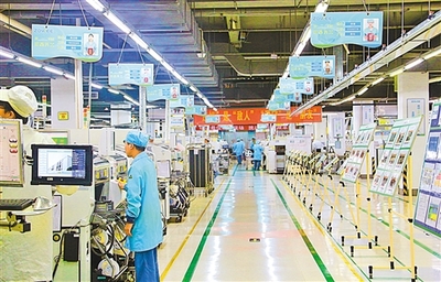 深圳電子信息企業(yè)發(fā)展動能強(qiáng)勁